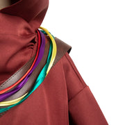 Kids Jawa Cosplay Bounty Hunter 3 Costume Child Boys Girls Roleplay Red Outfits Children Halloween Party Role Suits