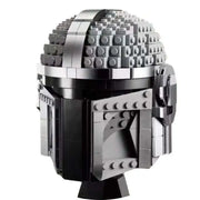 Star Wars Fighter Pilot Helmet Building Blocks Desk Decoration AT Jangos Kylos Fetts Rens C-3PO