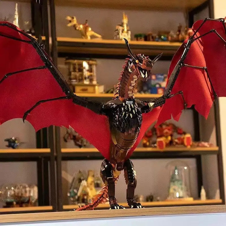 Giant Dragon Building Set – 1889pcs Creative MOC Fantasy Bricks Model
