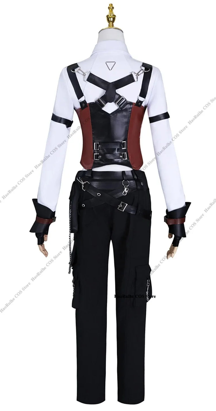 Game Hunter Heroine Female Cosplay Costume Xavier Zayne Rafayel Wig Uniform Anime Love And Deepspace Miss Hunter Party Girl Suit