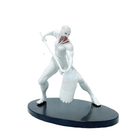 28cm Attack on Titans Levi Ackerman Action Anime Figura Kawai Eren Jaege Mikasa Ackerman The Armored Titan Figure