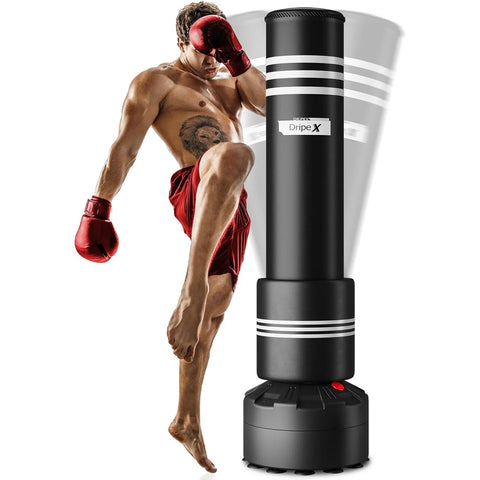 Adult Standing Punching Bag Heavy Duty Punching Bag Stand with Suction Cup Base - 69&