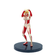 28cm Attack on Titans Levi Ackerman Action Anime Figura Kawai Eren Jaege Mikasa Ackerman The Armored Titan Figure