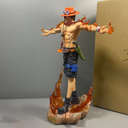 One Piece Portgas D. Ace PVC Figure – 28cm Anime Collectible Statue