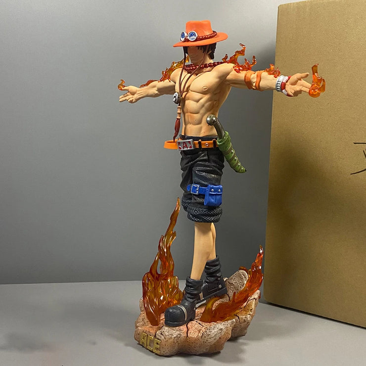 One Piece Portgas D. Ace PVC Figure – 28cm Anime Collectible Statue