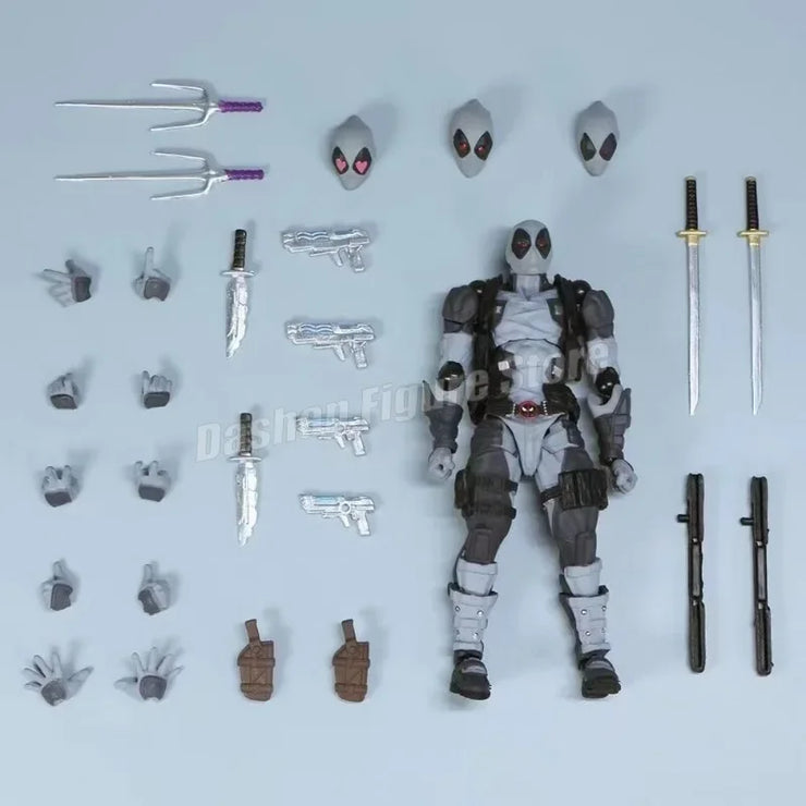 Amazing Yamaguchi Revoltech Agent Venom Action Figure – Superhero Eugene Thompson Model Toy, Perfect Gift Collection