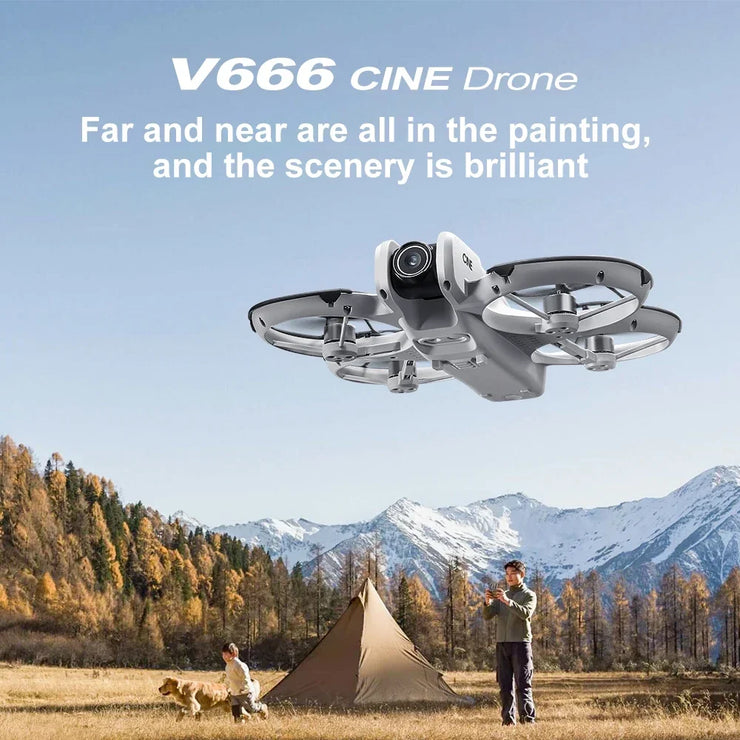 Xiaomi Mijia MINI V666 Drone 4K Professional WIFI 5G Dron Obstacle Avoidance Brushless Altitude Headless Mode RC Quadcopter Toys