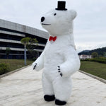 Inflatable Martha Bear Brown Bear Giant Costume Adult Walking Mascot