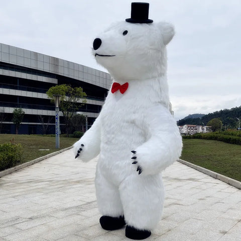 Inflatable Martha Bear Brown Bear Giant Costume Adult Walking Mascot