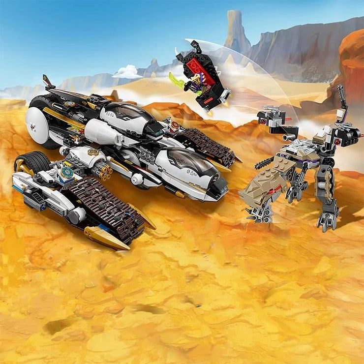 1135pcs Ultra Stealth Raider Building Blocks Bricks with Figrues Ninjasn Serise 70595 Model Toys for Children Birthday Gifts