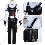 Game Hunter Heroine Female Cosplay Costume Xavier Zayne Rafayel Wig Uniform Anime Love And Deepspace Miss Hunter Party Girl Suit
