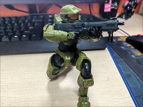 Sentinel Master Chief Action Figure Pvc Anime Collection Model Mjolnir Mk Vi Sv Action 18cm John117 S117 Movable Doll Toys