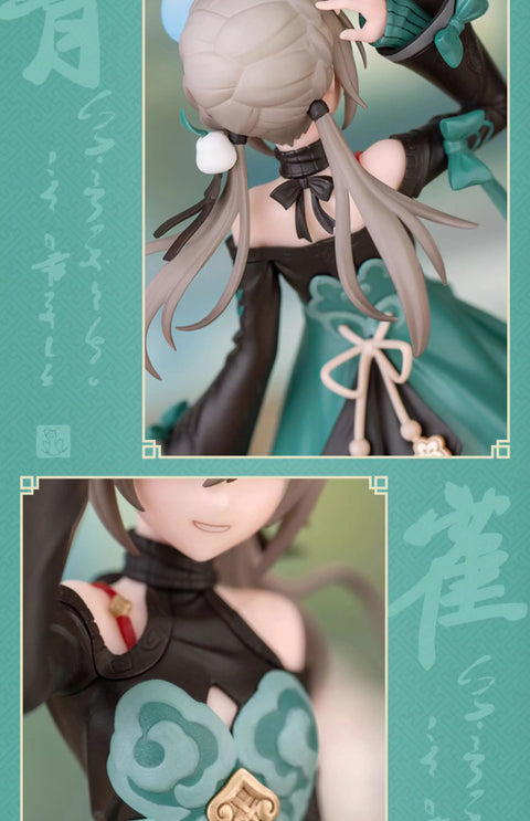 Honkai Star Rail Qingque 1/10 Cosplay Desktop Collection Ornament – Anime Cartoon Accessory, Perfect Halloween Gift