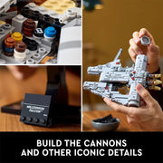 Millennium Falcon 921 Pieces – 25th Anniversary Starship Building Block Model for Display & Collectors
