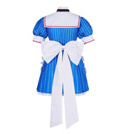 7PCS  Miku Cosplay Costumes Anime Mesmerizer Uniform Halloween Christmas Carnival Party Dressing For Women Hat Apron Accessories