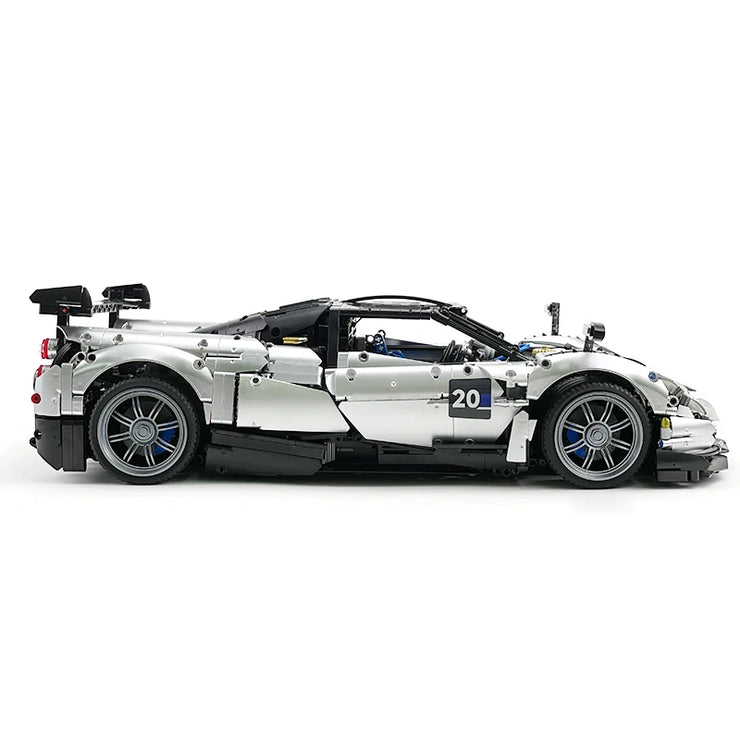 MOC 002 Super Sports Car Hypercar Huayra Model Building Blocks 4708 Pcs