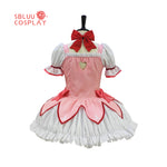 SBluuCosplay Kaname Madoka Costume – Upgraded Puella Magi Madoka Magica Dress for Halloween and Cosplay Events