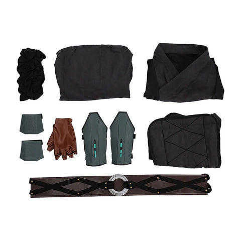 Ahsooka Tano Cosplay Fantasia Jedi Costume Disguise for Women Roleplay Headwear Hat Outfits Halloween Carnival Party Clothes