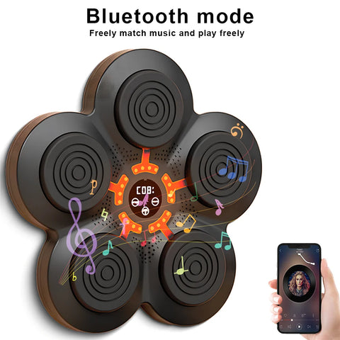 Bluetooth Smart Boxing Machine Wall Mounted Decompression Gym Trainer Fitness 2
