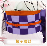 Anime Cosplay Costume Kanroji Mitsuri Kibutsuji Kimono Maid Uniforms Blade Kochou Shinobu Kamado Nezuko Dress Cosplay