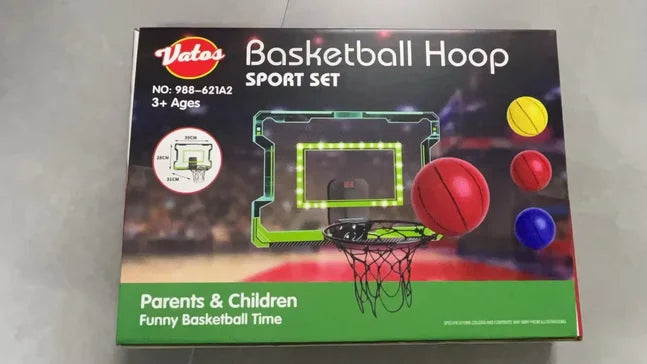 VATOS Mini Basketball Hoop Shooting Game Set Toy Electronic Score Board