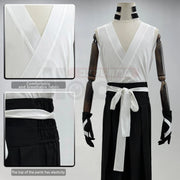 HOLOUN Bleach Kurosaki Ichigo Cosplay Outfit Haori Vest Pants