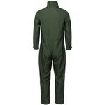 Kids Adults Top Gun Cosplay Bodysuit American Airforce Uniform Halloween Costume Army Green Military Pilot Jumpsuit With Glasses