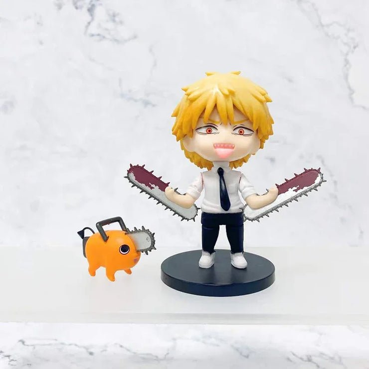 Chainsaw Man Denji Anime Figure Denji/Power Figurine Collectible Model