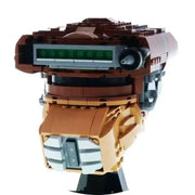 Star Wars Fighter Pilot Helmet Building Blocks Desk Decoration AT Jangos Kylos Fetts Rens C-3PO