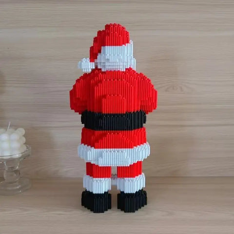 Santa Claus Elk Christmas Tree Building Blocks Toy Set Small Particle Bricks Building Blocks Toys Kids Christmas Gift