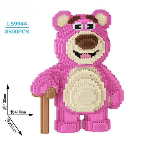 Anime Kawaii Zootopia Children Educational 100cm Tall Three-dimensional Building Blocks Toys