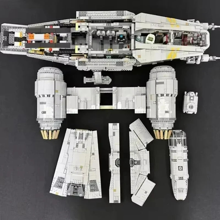 Mandalorian MOC 75331Razor Chest Starship Blade Wings 6187PCS building Block