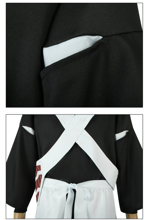Bleach Thousand-Year Blood War Kurosaki Ichigo Cosplay Costume Wig Shinigami Attire Pauldron Outfit For MenHalloween New Party