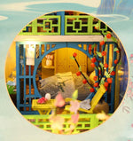 Light-Up Wooden Dollhouse Kit — DIY Villa with Furniture (Ages 8+)