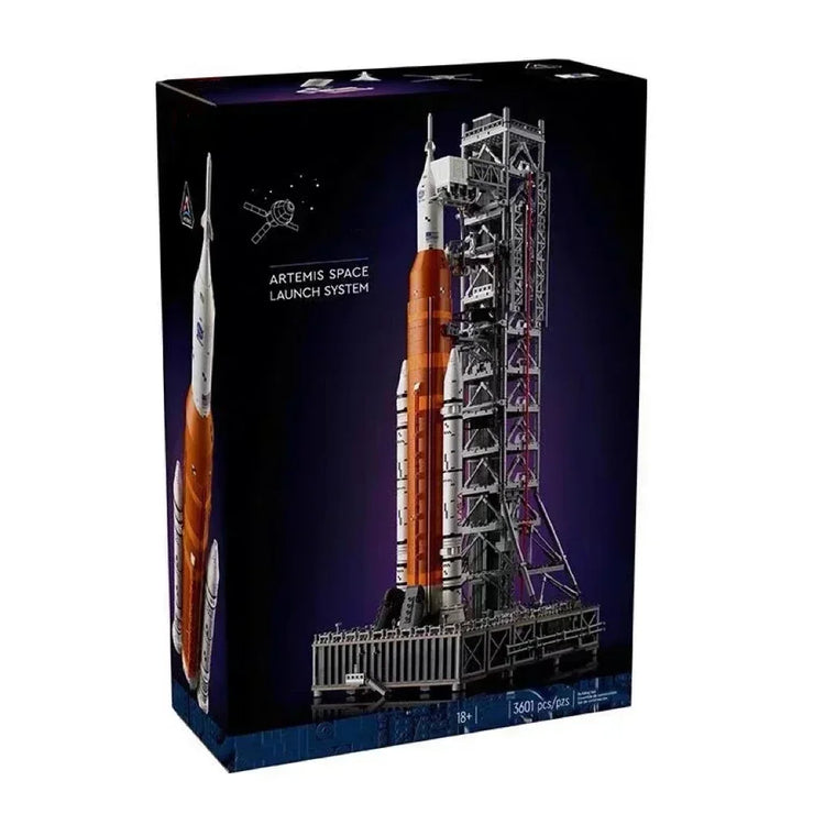 Icons 10341 Artemis Space Launch System Model Building Blocks Brick Set 3601 Pcs