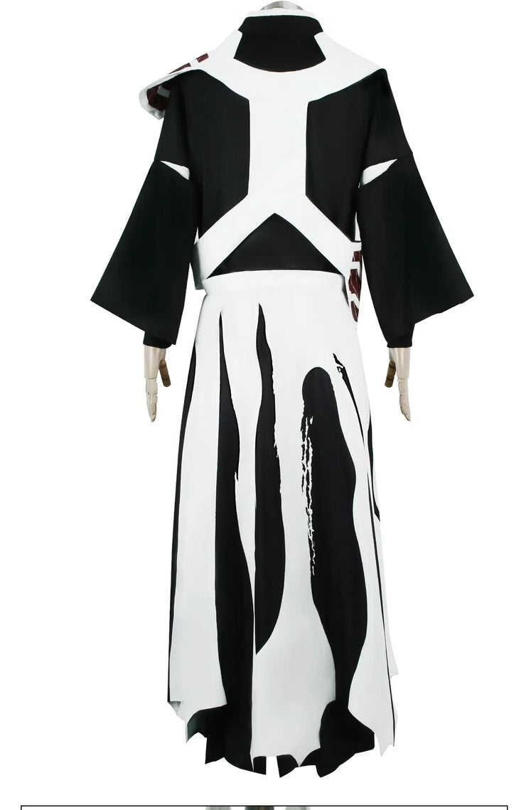 Bleach Thousand-Year Blood War Kurosaki Ichigo Cosplay Costume Wig Shinigami Attire Pauldron Outfit For MenHalloween New Party