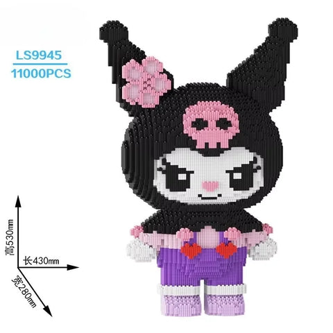 Anime Kawaii Zootopia Children Educational 100cm Tall Three-dimensional Building Blocks Toys