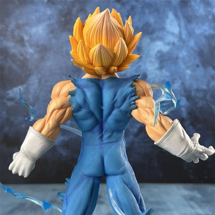 Dragon Ball Z Majin Vegeta Super Saiyan PVC Figure – Self-Destruct Pose Anime Collectible Statue