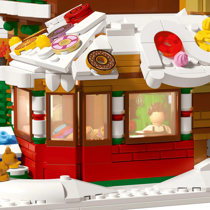 1481PCS Christmas House Building Blocks Set, Children&
