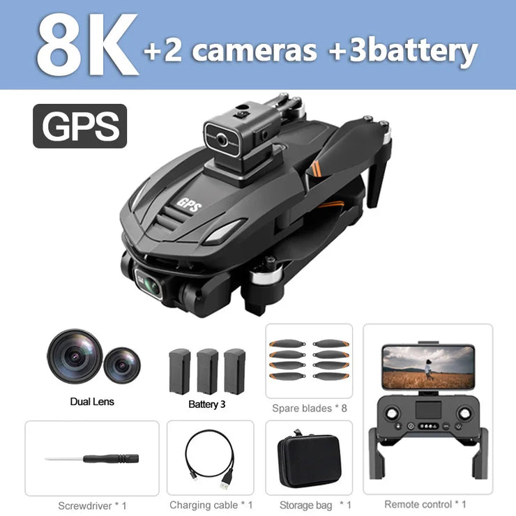 Xiaomi Mijia V168 Drone 8K 5G WIFI GPS Professional HD Aerial Photography DualCamera Omnidirectional Obstacle Avoidance Original