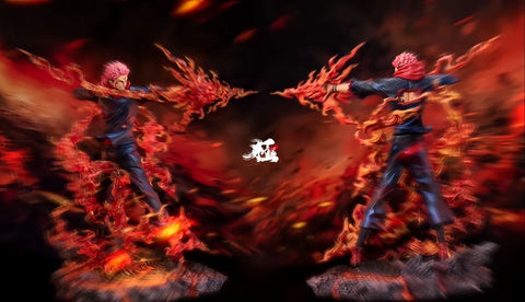 Jujutsu Kaisen Ryomen Sukuna Itadori Yuji Anime Figure Model Toy King Of The Curse Returns To The Extreme Battle Gift Collection