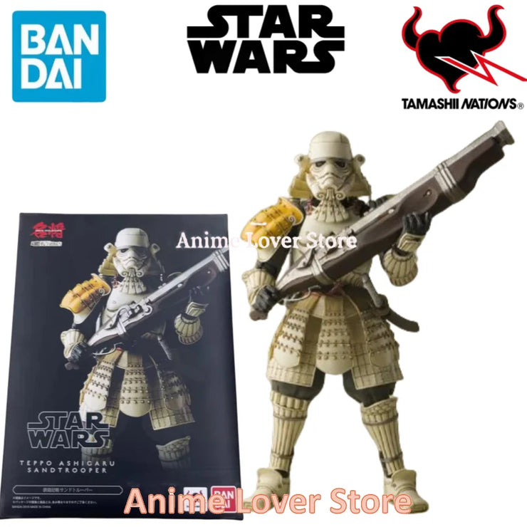 Bandai Original Star Wars Movie Realization Anime Action Figures – Darth Vader, Boba Fett, Kylo Ren & The Mandalorian