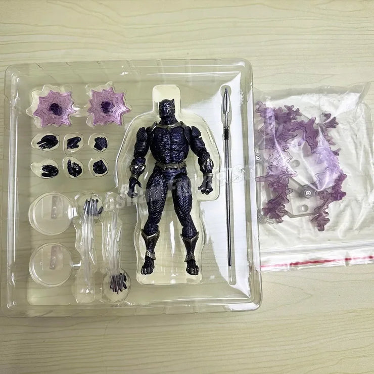 Amazing Yamaguchi Revoltech Agent Venom Action Figure – Superhero Eugene Thompson Model Toy, Perfect Gift Collection