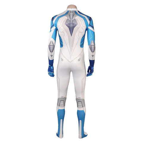 Torch Human Cosplay Costume – Fantasy Jumpsuit for Adult Men, Inspired by Game Rival Superhero for Roleplay and Party Events