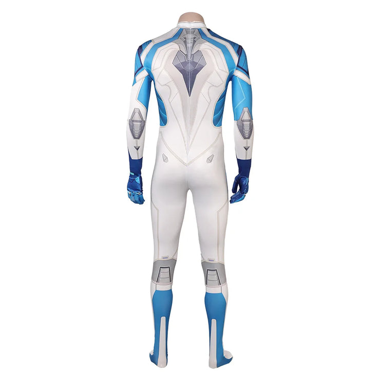 Torch Human Cosplay Costume – Fantasy Jumpsuit for Adult Men, Inspired by Game Rival Superhero for Roleplay and Party Events