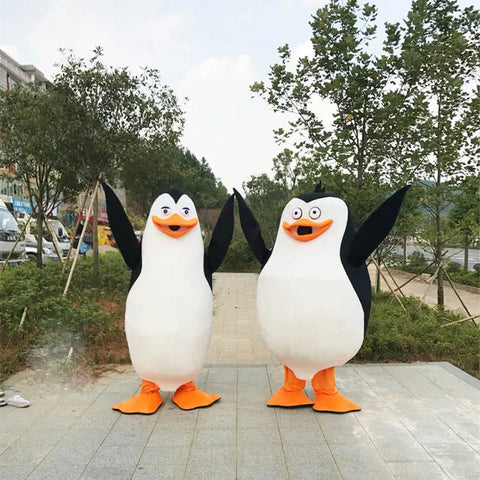 Penguin Mascot Costume – Cartoon Character Cosplay for Advertising, Parties & Carnival Performances