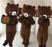 Brown Bear Mascot Costume – Cartoon Animal Character Cosplay for Carnival, Events & Identity V Theme