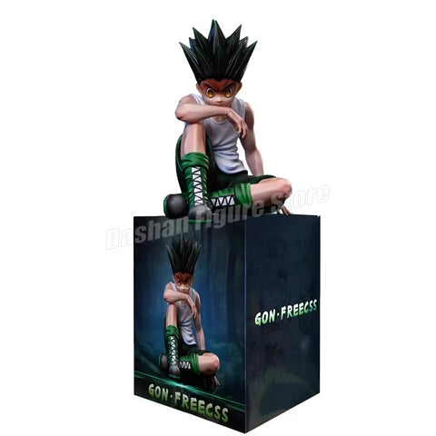 PG Hunter×Hunter Gon Freecss & Killua Zoldyck Action Figures – PVC Anime Statues and Car Ornaments