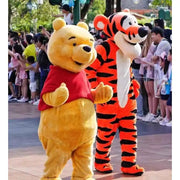 Pooh Bear Mascot Costume – Cartoon Character Cosplay for Advertising, Carnival & Party Events
