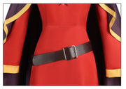 Megumin Cosplay Costume – Anime Sorceress Dress with Wig for Women, Perfect for Halloween and Cosplay Events